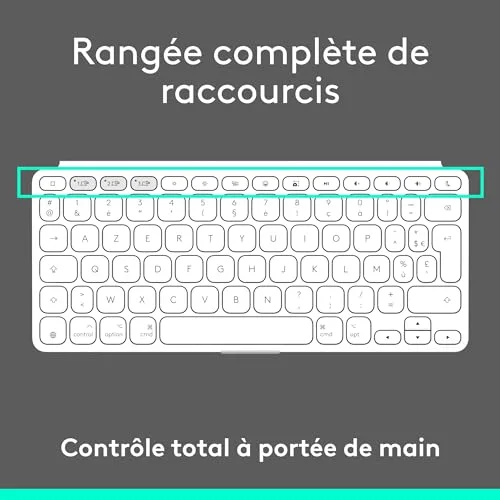 Logitech Keys-To-Go 2 AZERTY Graphite - vue 9