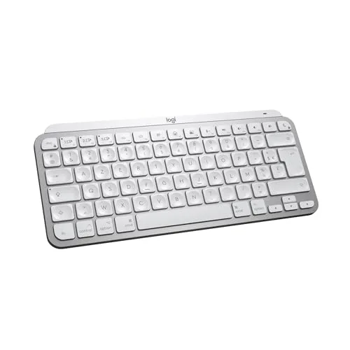 Logitech MX Keys Mini AZERTY Gris clair sans fil rétroéclairé