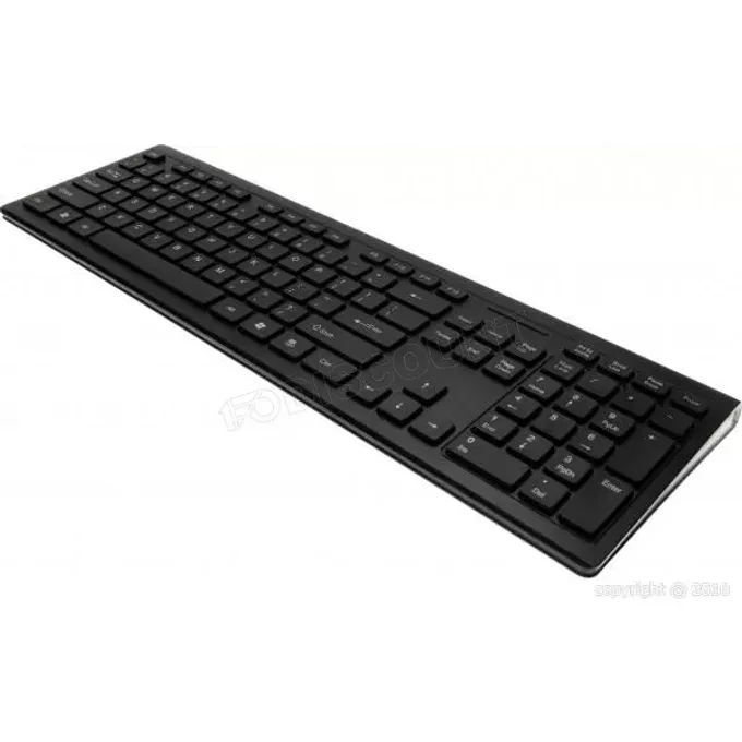 Dacomex K250-W clavier sans fil AZERTY noir