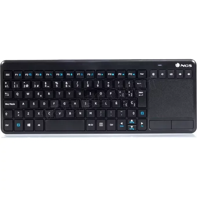 NGS TV Warrior clavier sans fil 2,4 GHz avec touchpad