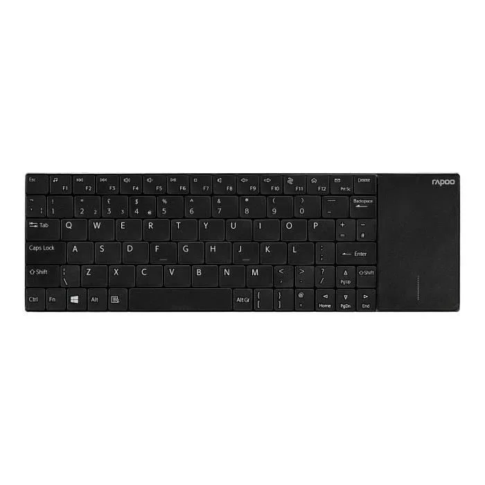 Rapoo E2710 clavier sans fil 2,4 GHz avec pavé tactile