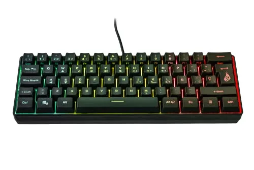 Verbatim KP-X1 clavier filaire 60% rétroéclairé RGB