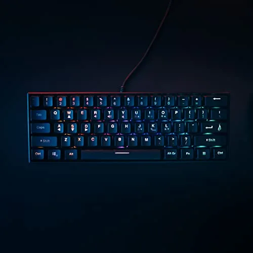 Clavier - VERBATIM - KP-X1 - Qwerty Espagnol - USB - ABS Noir - vue 4