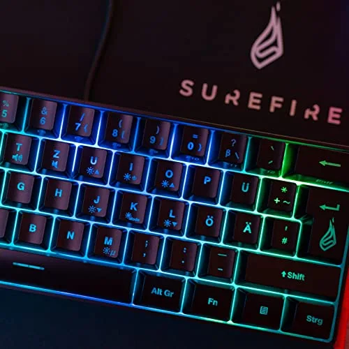 Clavier - VERBATIM - KP-X1 - Qwerty Espagnol - USB - ABS Noir - vue 5