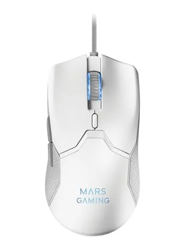 Mars Gaming MCPXWPT Combo Clavier Souris Tapis XXL Blanc RGB AZERTY Portugais - vue 4