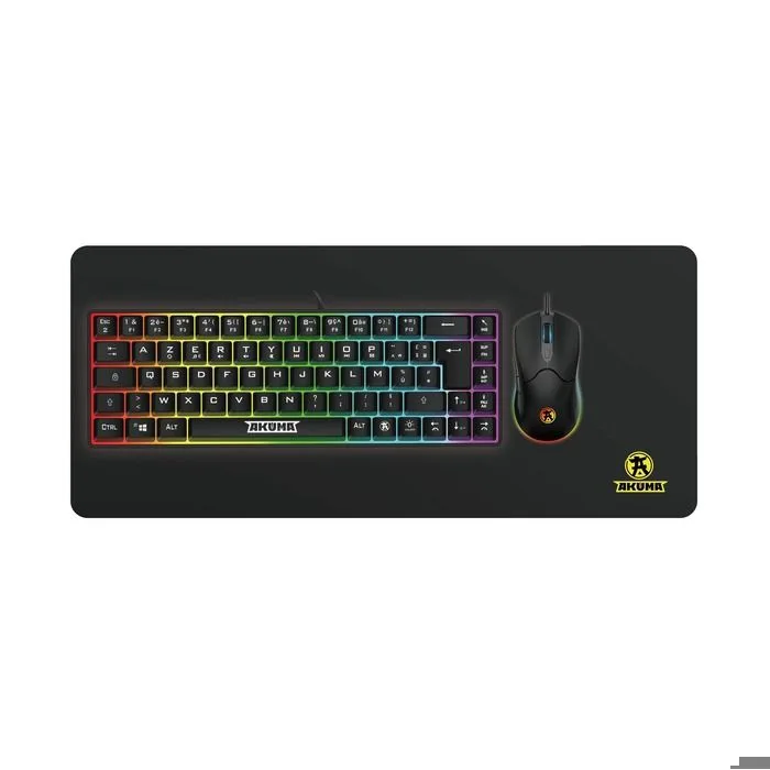 AKUMA Sentai C05 Pack gaming 3-en-1 clavier compact