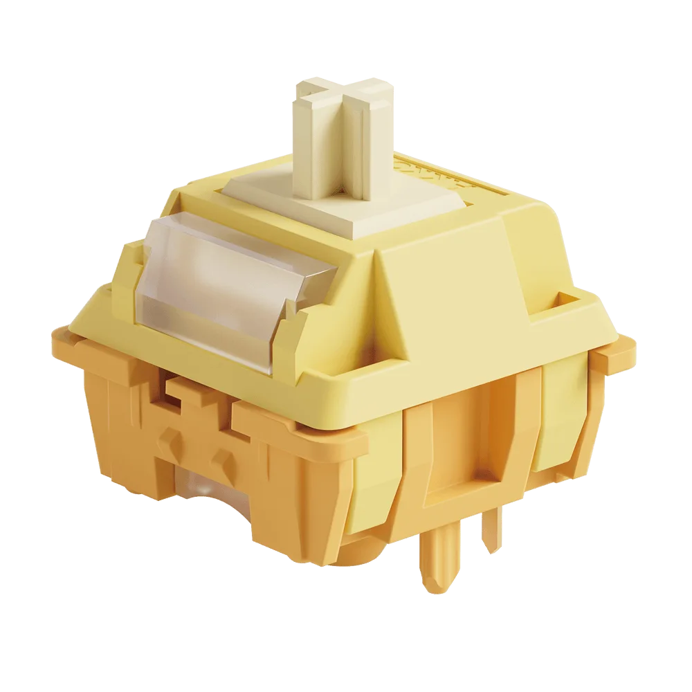 Akko Creamy Yellow U1 Switch 45gf 100 pcs