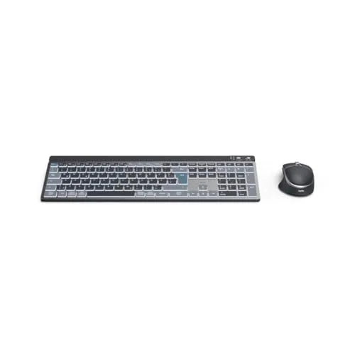 Hama WKM-750 Multi-Device clavier-souris sans fil
