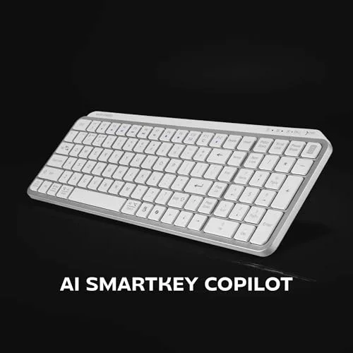 Mars Gaming MK-SILENKEYS clavier sans fil US blanc - vue 4