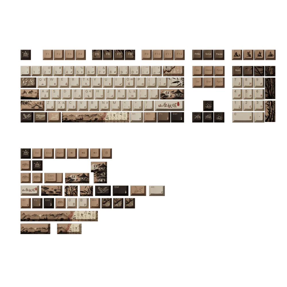 Mountain Seclusion Keycap Set (140-key)