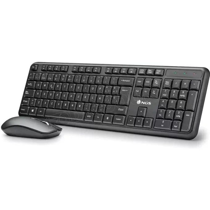 NGS Serenity Kit 2EN1 clavier-souris sans fil silencieux