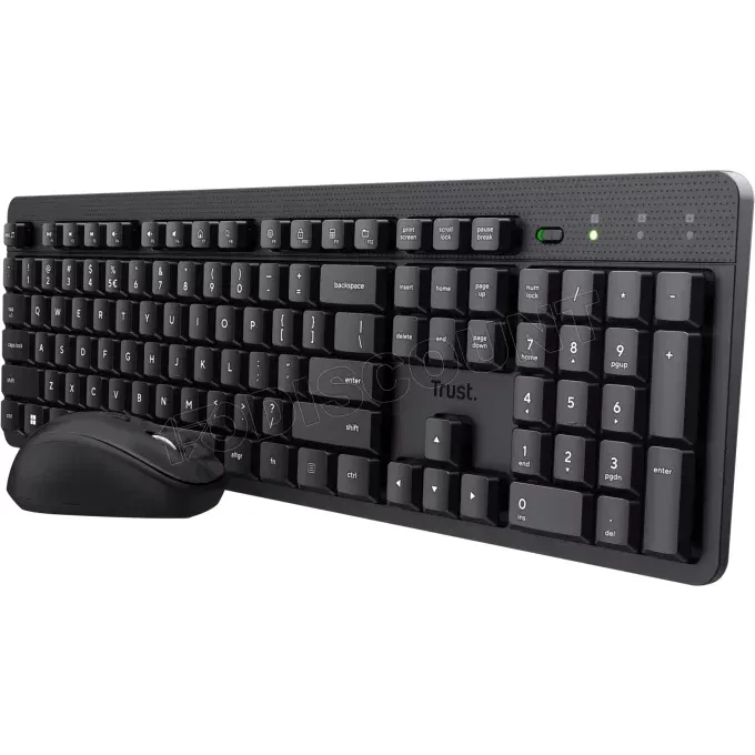 Trust Ody II 2EN1 Clavier/Souris sans fil silencieux AZERTY