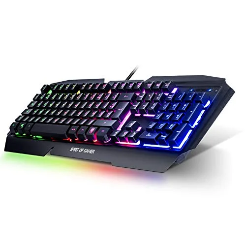 Spirit Of Gamer Pro-K5 Clavier Semi-mécanique RGB AZERTY - vue 2