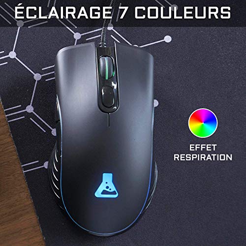 The G-LAB Combo KRYPTON Pack Clavier Souris Filaire RGB AZERTY - vue 7