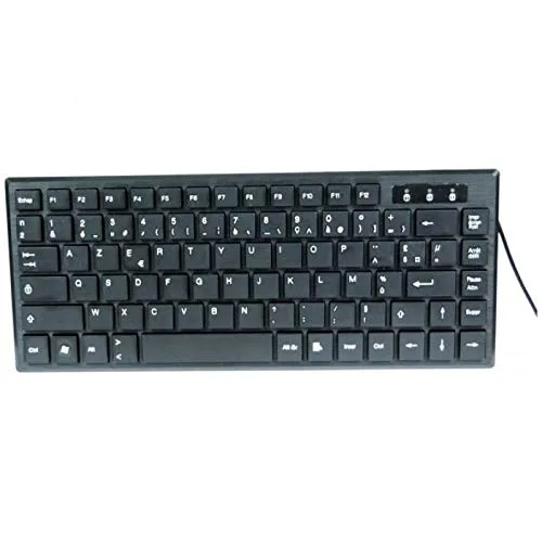 Périphérique dentrée GENERIQUE Clavier Compact USB Noir - vue 2