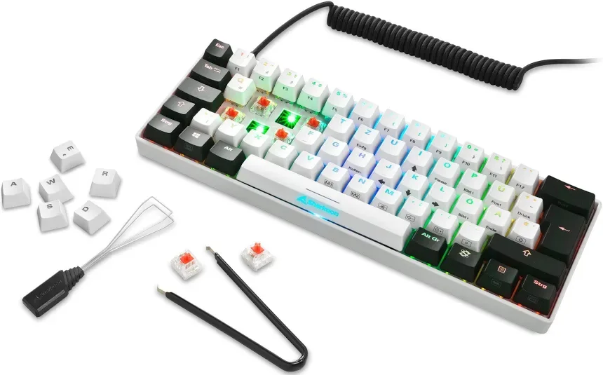 Sharkoon ROCCAT SGK50 S4 Blanc - vue 5