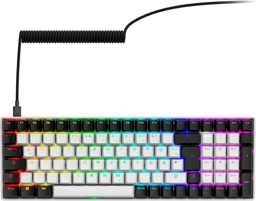 Sharkoon Skiller SGK50 S2 RGB Noir - vue 3