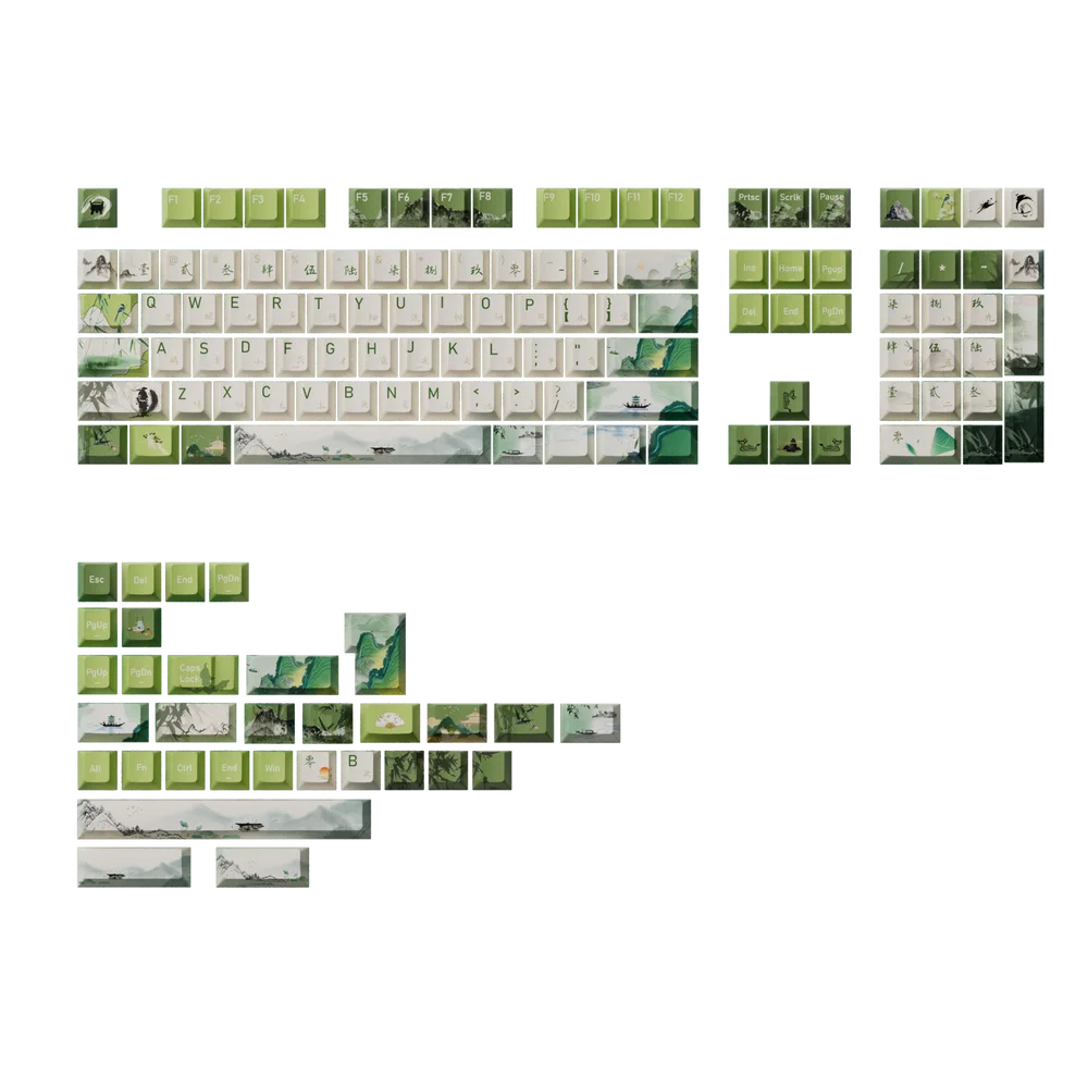 Summer Serenity Keycap Set (140-key)