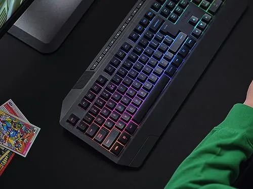 Trust GXT 836 Evocx clavier gaming RGB AZERTY - vue 7