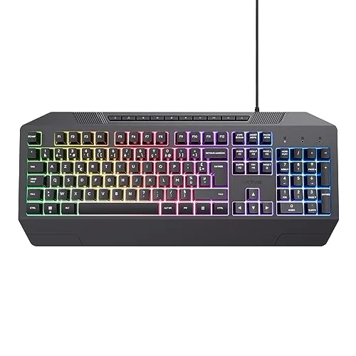 Trust GXT 836 Evocx clavier gaming RGB AZERTY - vue 8