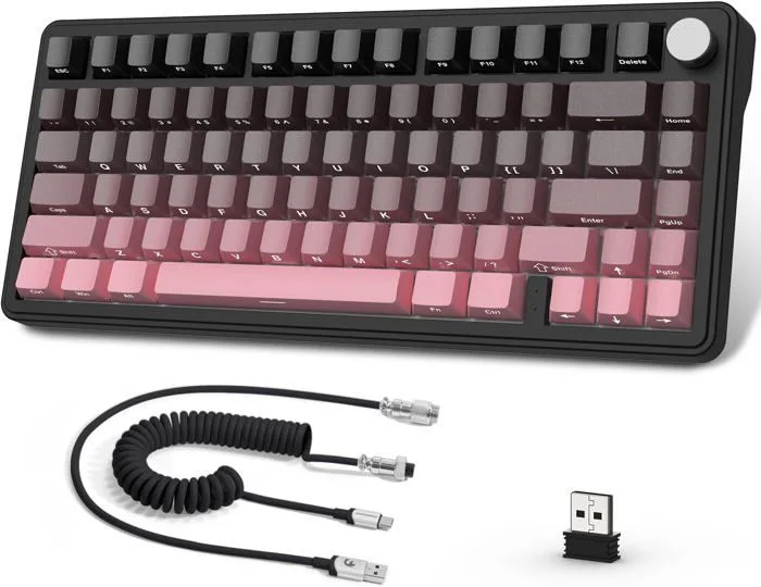 AJAZZ x ATTACK SHARK X85 clavier mécanique 75% sans fil