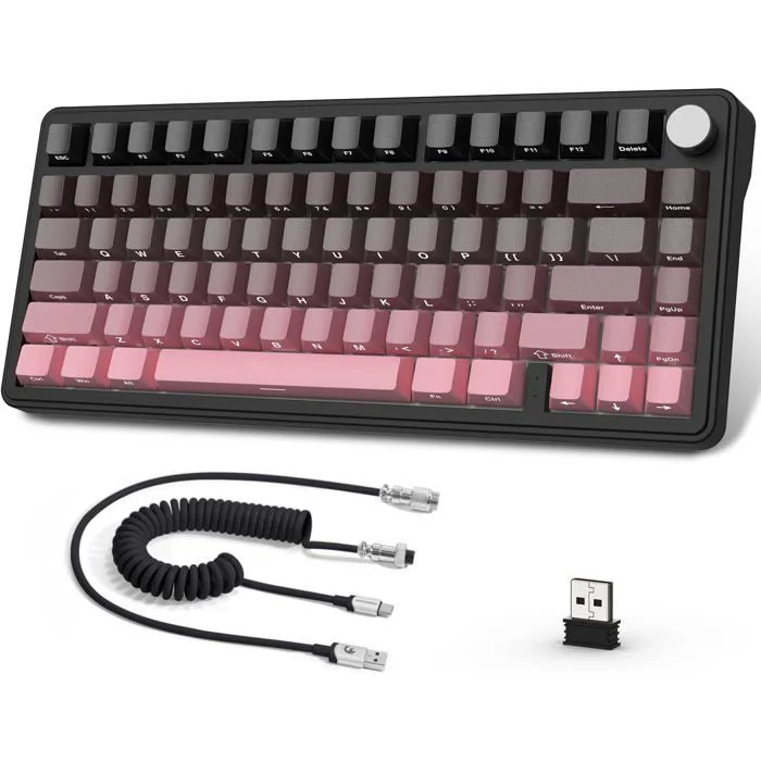 AJAZZ x Attack Shark X85 clavier mécanique 75% sans fil