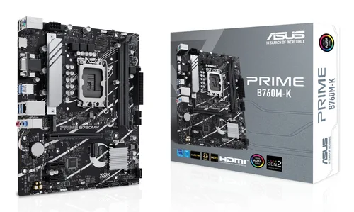 ASUS B760M  Micro ATX PRIME B760M-K2,5 GbE SATA III 