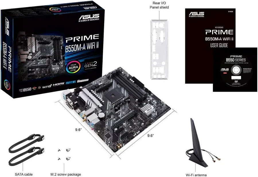 ASUS PRIME B550M-A WIFI II image 4