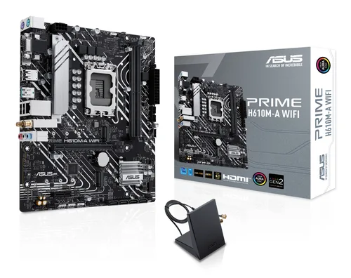 ASUS PRIME H610M-A WIFI Intel H610 micro ATX 
