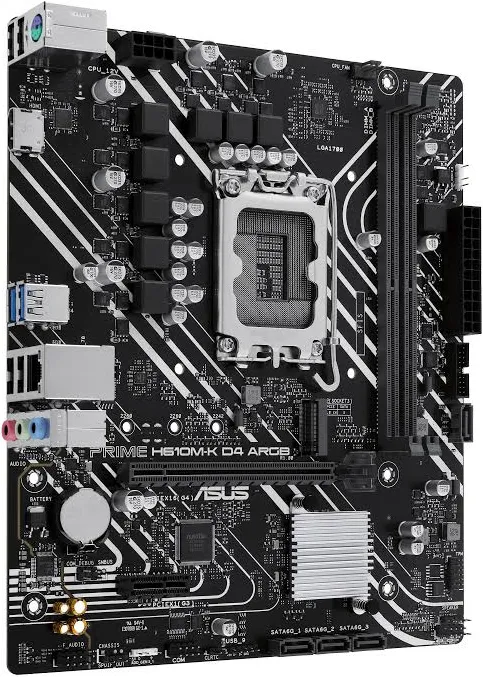 ASUS PRIME H610M-K D4 ARVB Intel H610  micro ATX image 2