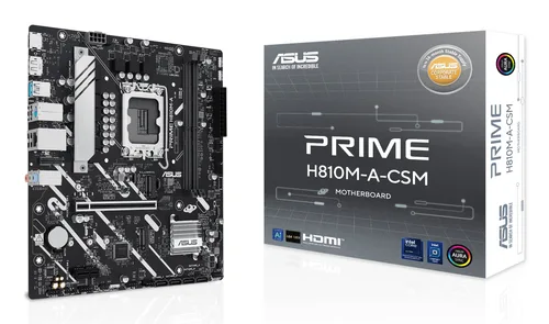 ASUS PRIME H810M-A-CSM Intel H810 LGA 1851  V1 micro ATX 
