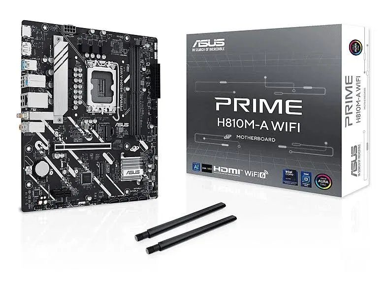 ASUS PRIME H810M-A WIFI Intel H810 LGA 1851  V1 micro ATX image 1