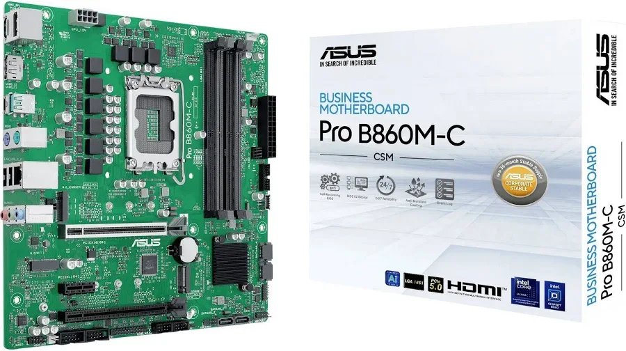 ASUS PRO B860M-C-CSM B860 LGA1851Micro ATX image 5