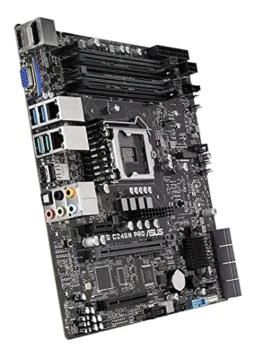 Carte mère - ASUS - WS C246M PRO - DDR4-SDRAM - 64 Go - LGA 1151 - vue 5