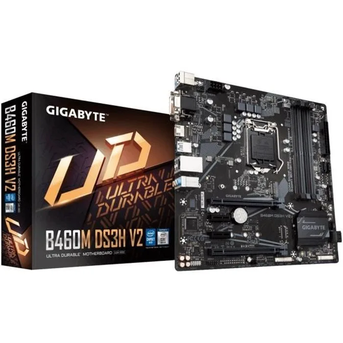 Gigabyte B460M DS3H V2 micro ATX LGA1200 DDR4