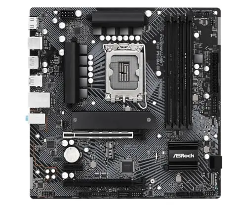 Carte mère Micro ATX - ASRock - B760M PG Lightning/D4 - Socket 1700 - 4x DDR4 - M.2 PCIe 4.0 - vue 4