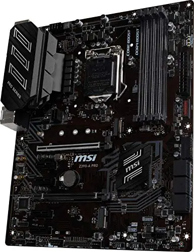 Carte mere MSI Z390-A Pro Intel Z390 - Sockel 1151 - vue 3