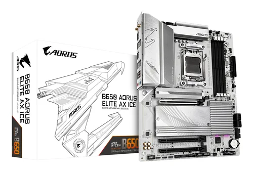 GIGABYTE B650 AORUS ELITE AX ICE B650ATX WiFi 6E RGB 