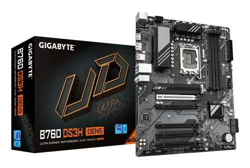 GIGABYTE B760 DS3H GEN5 Intel B760 LGA1700ATX40 256GB 