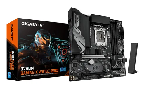 GIGABYTE B760M GAMING X Intel B760 micro ATX WiFi 6E40 