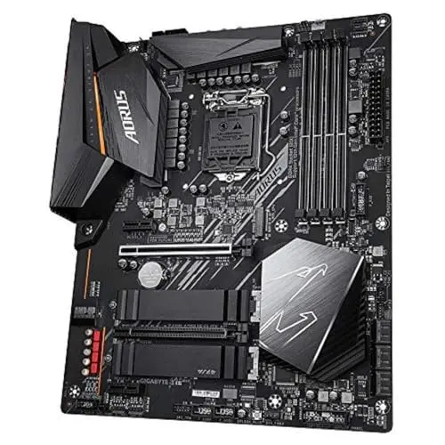 GIGABYTE Carte mère Z490 AORUS ELITE AC - ATX Socket 1200 Intel Z490 Express - 4x DDR4 - vue 4