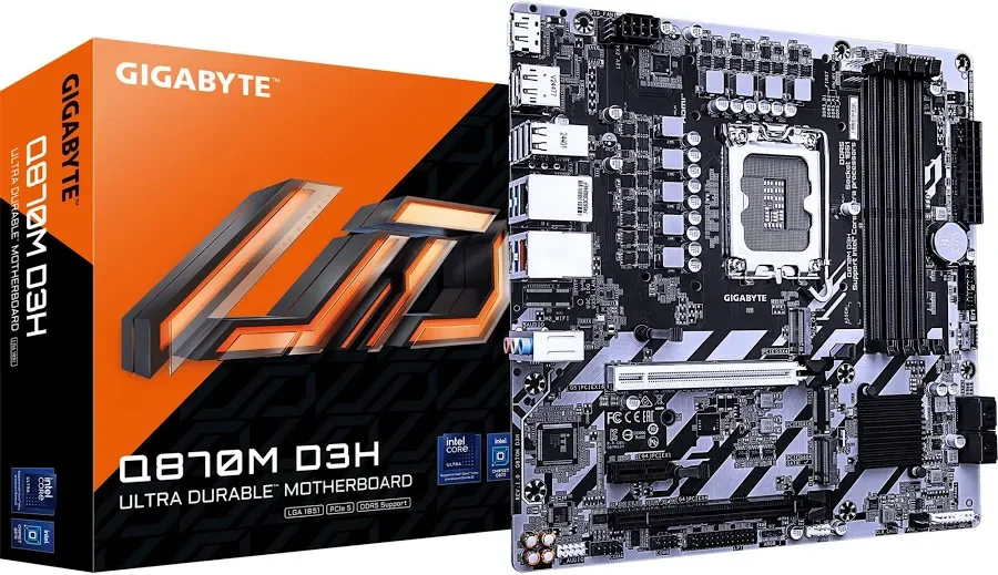 GIGABYTE Q870M D3H image 3