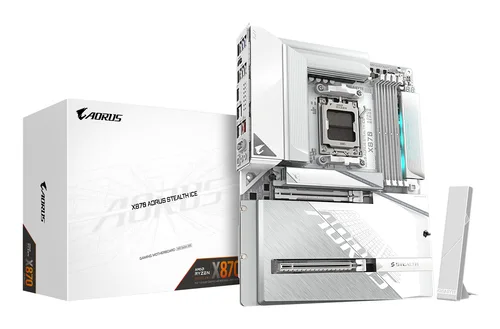 GIGABYTE X870 AORUS STEALTH ICE 