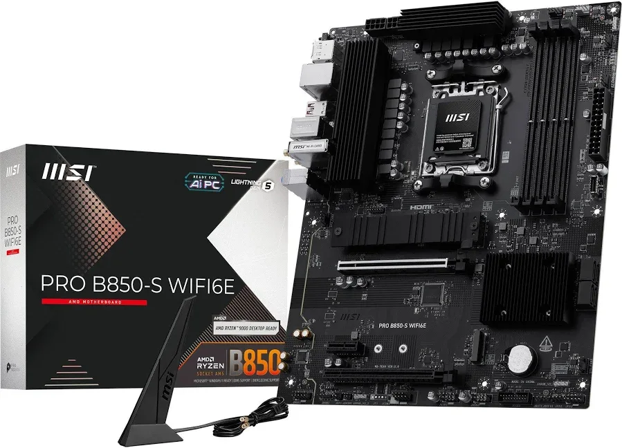 MSI PRO B850-S WIFI6E image 2