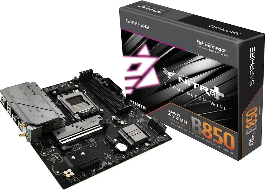 sapphire NITRO+ B850M WIFI image 1