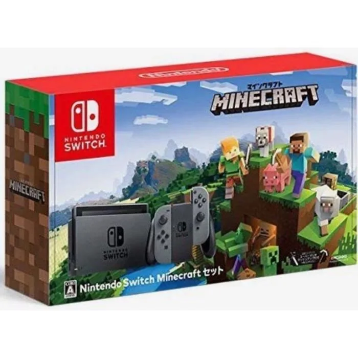Nintendo Switch + Minecraft édition grise