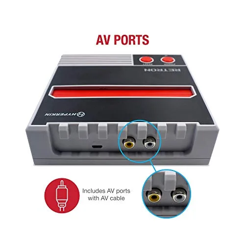 Hyperkin RetroN 1 AV NES Gris image 4