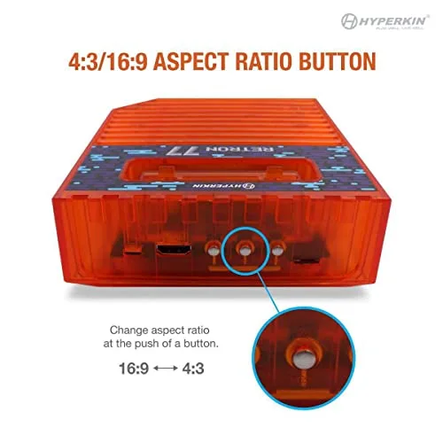 Hyperkin RetroN 77 Atari VCS 2600 Ambre image 4