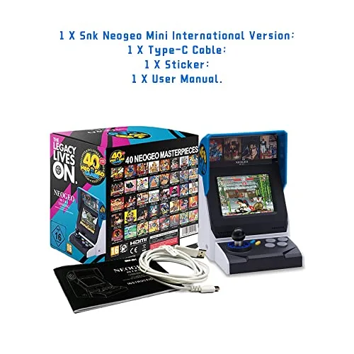 NEOGEO Mini Arcade Édition Internationale image 6