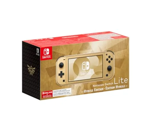 Nintendo Switch Lite Édition Hyrule + 12 mois NSO